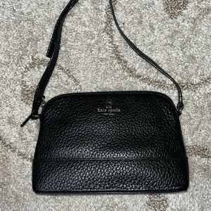 Kate Spade Black Leather Crossbody